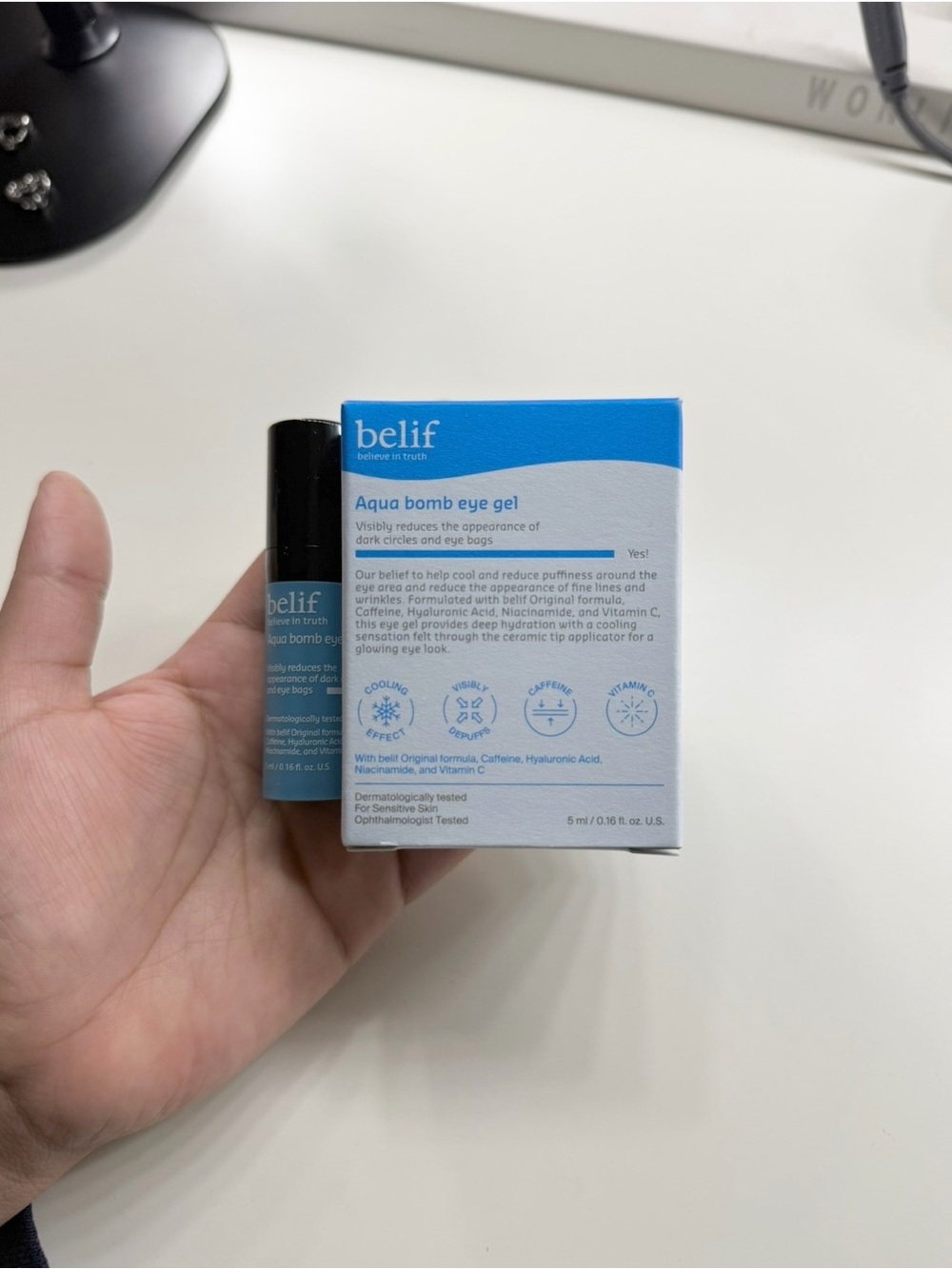 Belif 5ml Aqua Bomb Eye Gel